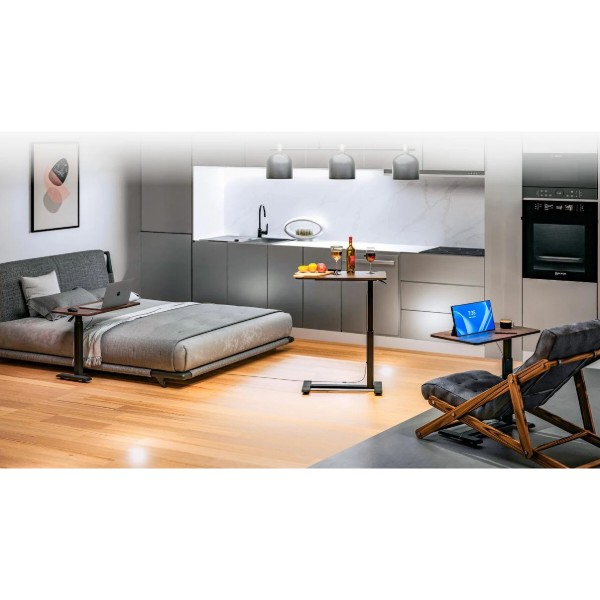 Фото - Стол с электрорегулировкой высоты Hommex Mobidesk USB Walnut (TH-010 Walnut)